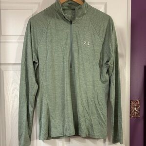 Under Armour Sage Green Long Sleeve Top